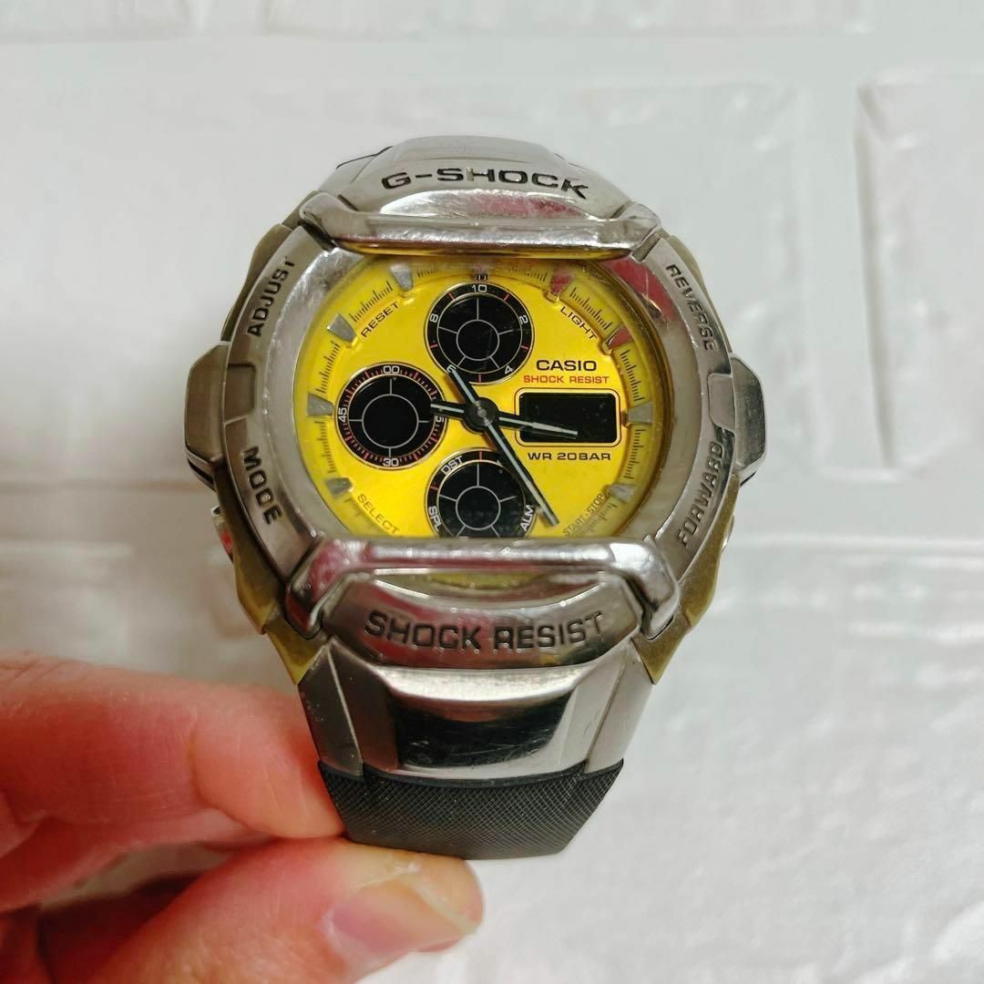 G-SHOCK(ジーショック)の【コックピットシリーズ】 G-SHOCK 時計 メンズ 防水 耐衝撃 シルバー メンズの時計(腕時計(アナログ))の商品写真