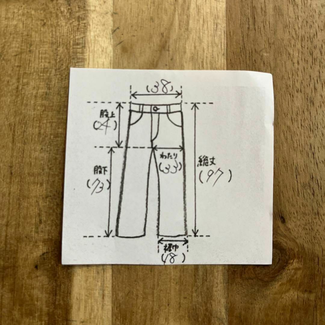 JUNRED(ジュンレッド)のジュンレッド JUNRED 麻混 タック テーパードデニムパンツ L メンズ メンズのパンツ(デニム/ジーンズ)の商品写真