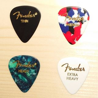 フェンダー(Fender)のギターピック フェンダー【Thin,Medium,Heavy,ExHeavy】⑩(その他)