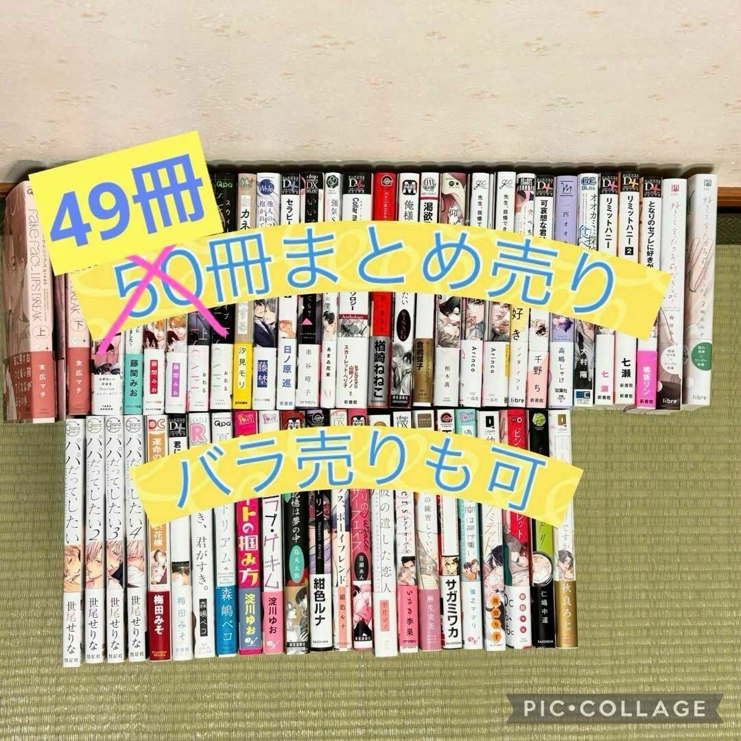 商業BL 49冊 まとめ売りの通販 by なな｜ラクマ