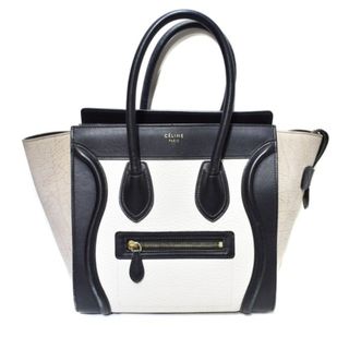 セリーヌ(celine)のセリーヌ CELINE ラゲージ マイクロショッパー トートバッグ バイカラー(トートバッグ)