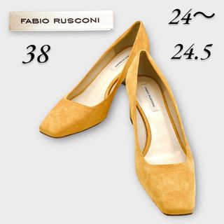 FABIO RUSCONI - 美品 Fabio Rusconi ファビオルスコーニ 38 パンプス 24