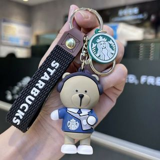 スターバックス(Starbucks)の［S20］海外限定　Starbucks スタバ　キーホルダー　新品未使用(キーホルダー)