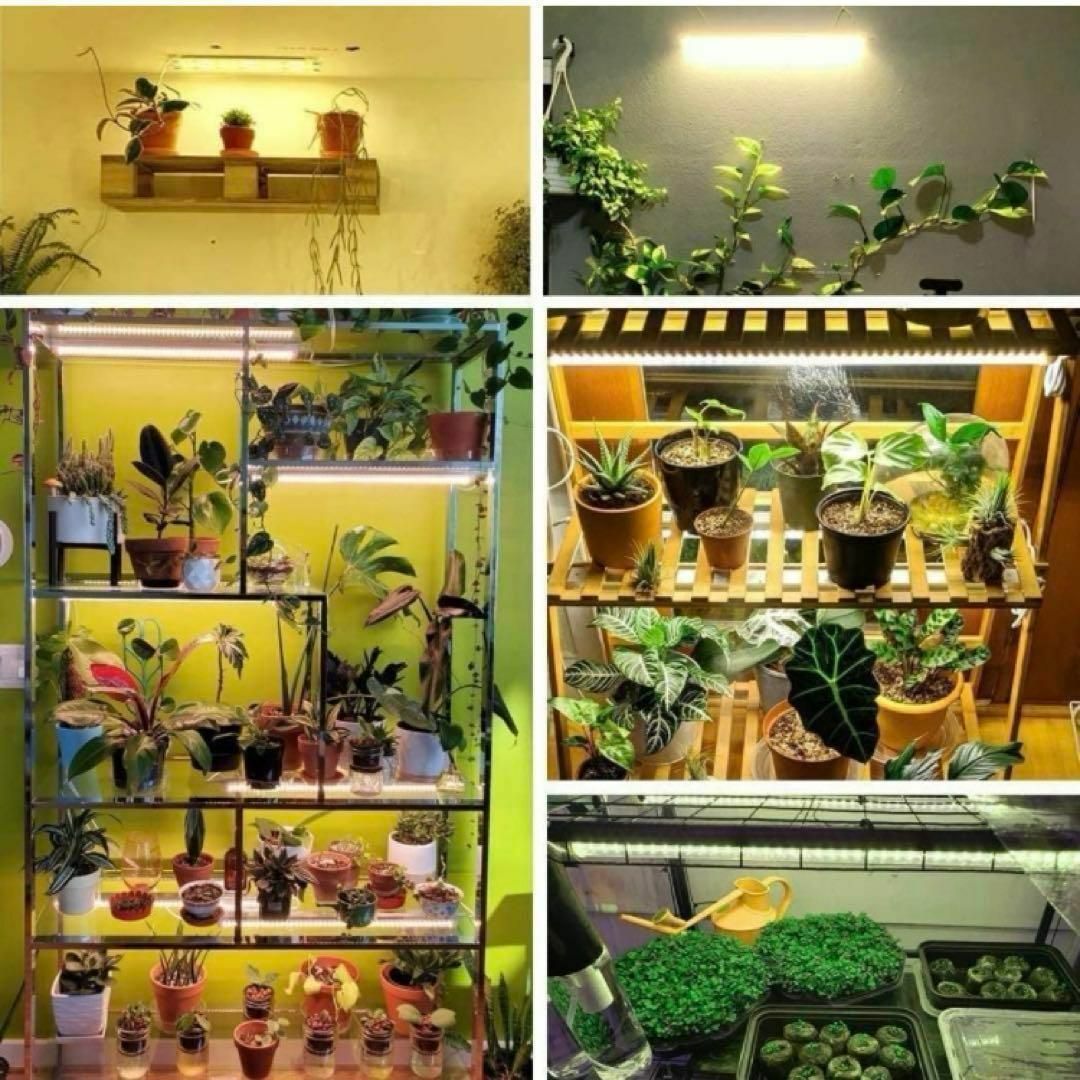 LED育成 植物ライト 水耕栽培 省エネ 室内栽培 家庭菜園 園芸用品 インテリア/住まい/日用品のベッド/マットレス(シングルベッド)の商品写真