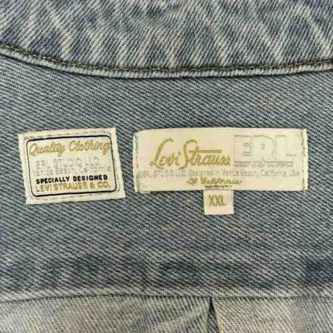 Levi's(リーバイス)のリーバイス Levi's ×ERL デニムオーバーシャツ XXL 青 メンズのトップス(シャツ)の商品写真