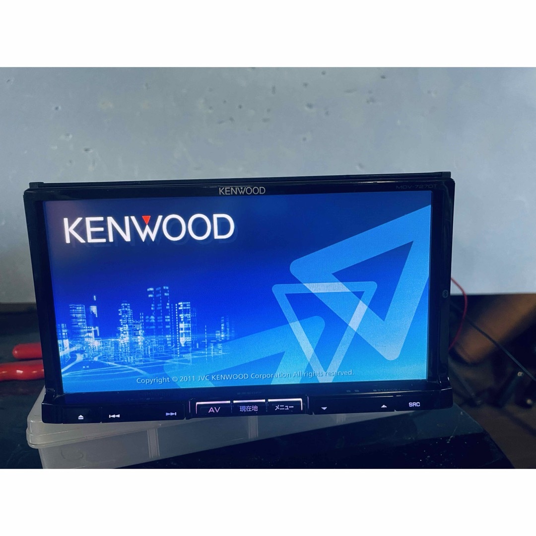 KENWOOD - 【KENWOOD】MDV-727DT BT内蔵 2012年製 彩速ナビの KENWOOD - 【KENWOOD】MDV-727DT BT内蔵 2012年製 彩速ナビの