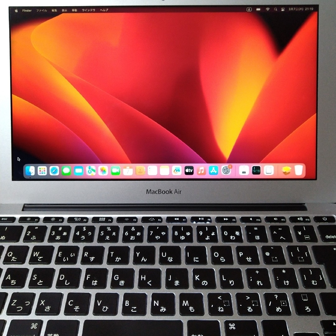 Mac (Apple)(マック)のApple Macbook Air 11インチ 2014 A1465 スマホ/家電/カメラのPC/タブレット(ノートPC)の商品写真