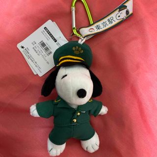 スヌーピー(SNOOPY)のスヌーピーカラビナマスコット　タオルのおまけ付き(キャラクターグッズ)