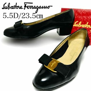 Salvatore Ferragamo - Ferragamo フェラガモ 23 レザー ベージュ 