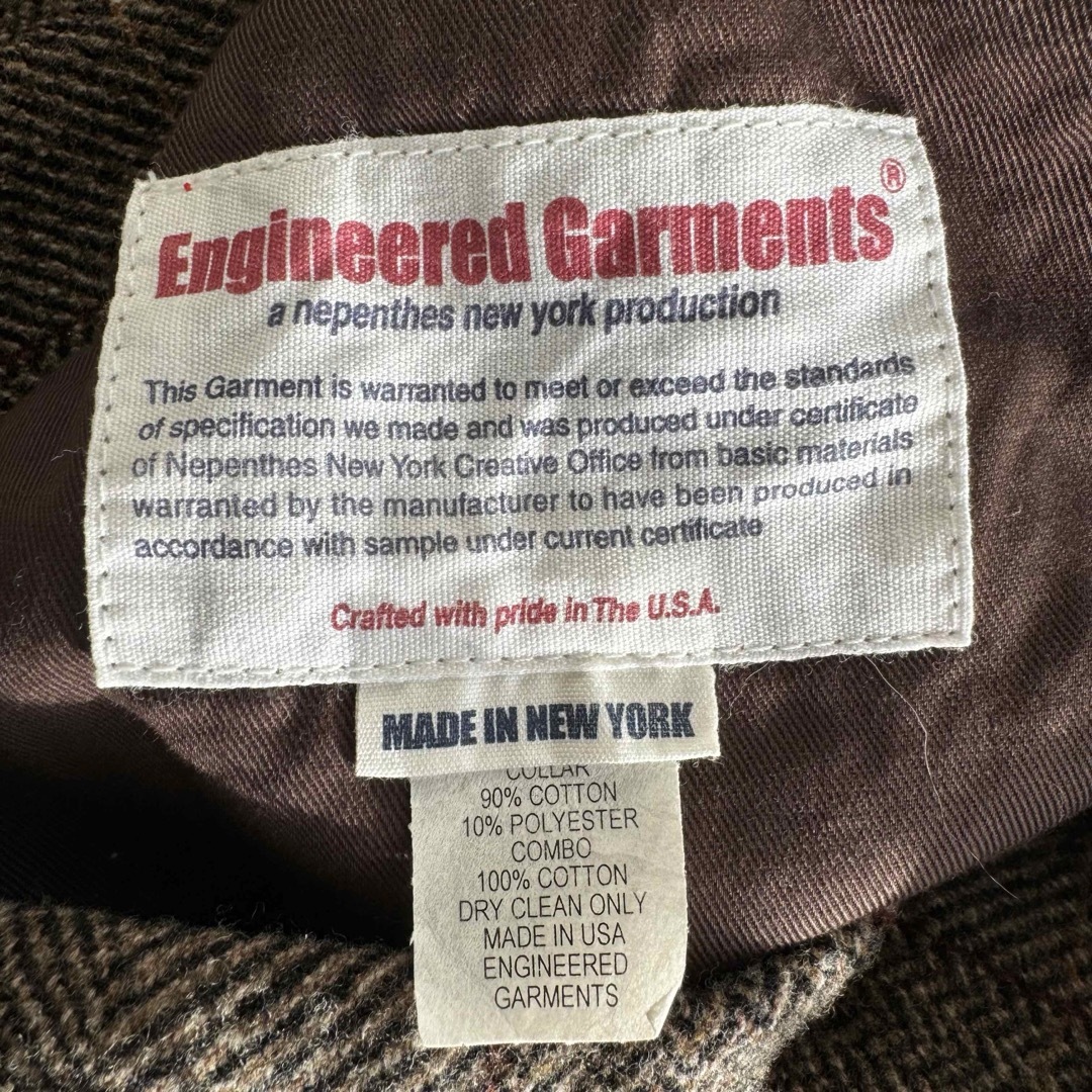Engineered Garments(エンジニアードガーメンツ)の【人気】FJK engineered garments ウール　ポンチョ　 レディースのジャケット/アウター(その他)の商品写真