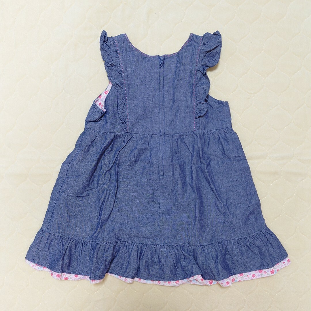 mikihouse(ミキハウス)のミキハウス ジャンパースカート キッズ/ベビー/マタニティのキッズ服女の子用(90cm~)(ワンピース)の商品写真