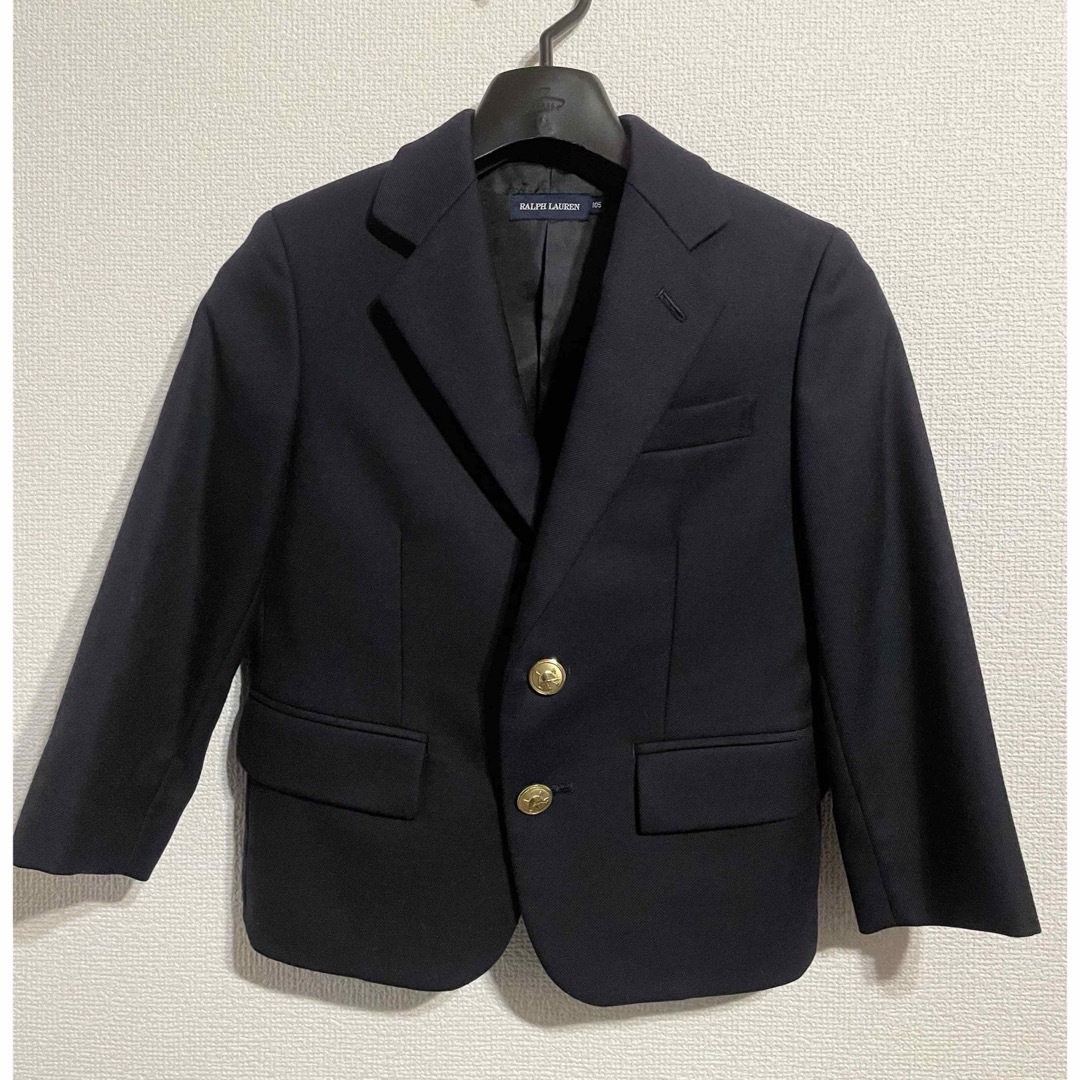 Ralph Lauren(ラルフローレン)のラルフローレン スーツジャケット　ブレザー 濃紺 フォーマル 入園式 入学式 キッズ/ベビー/マタニティのキッズ服男の子用(90cm~)(ドレス/フォーマル)の商品写真