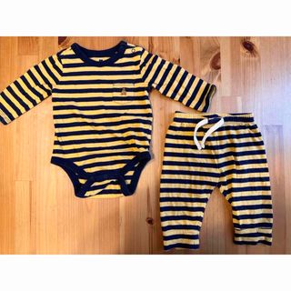 ベビーギャップ(babyGAP)の最終値下げ　baby Gap ブラナンベア　ボディシャツセットアップ(ロンパース)