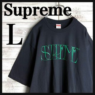 シュプリーム(Supreme)の8947【希少Lサイズ】シュプリーム☆ビッグロゴ人気定番カラーtシャツ　美品(その他)