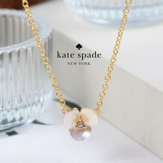 ケイトスペードニューヨーク(kate spade new york)の【新品♠️本物】ケイトスペード ディスコパンジーネックレス(ネックレス)