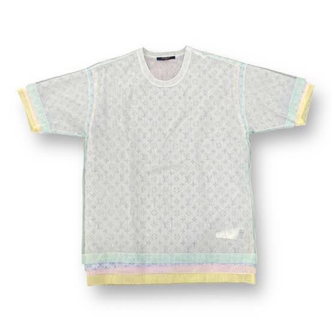 LOUIS VUITTON(ルイヴィトン)のLOUIS VUITTON チュール レイヤード Tシャツ 半袖 メンズのトップス(Tシャツ/カットソー(半袖/袖なし))の商品写真