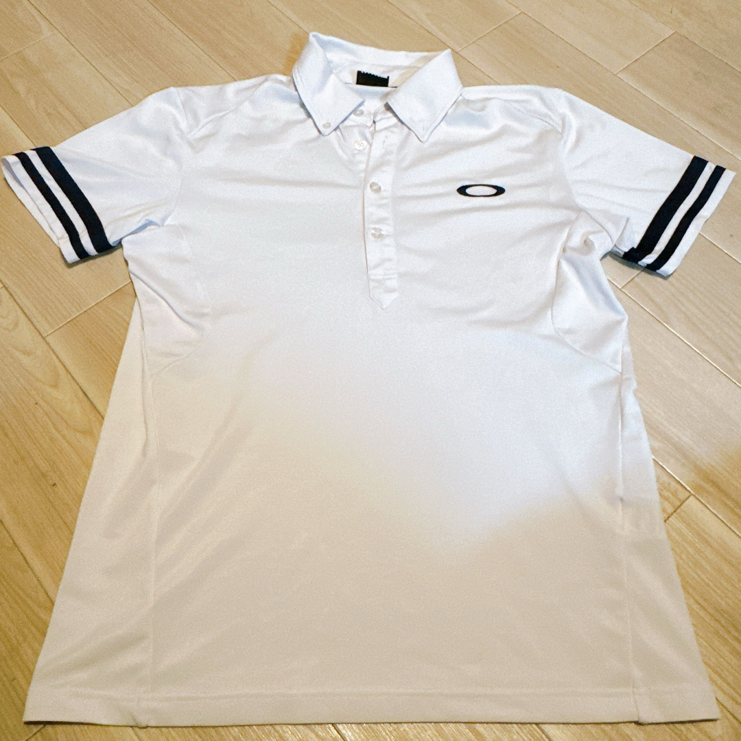 Oakley(オークリー)のオークリー　メンズ　ゴルフ　ポロシャツ　Mサイズ スポーツ/アウトドアのゴルフ(ウエア)の商品写真