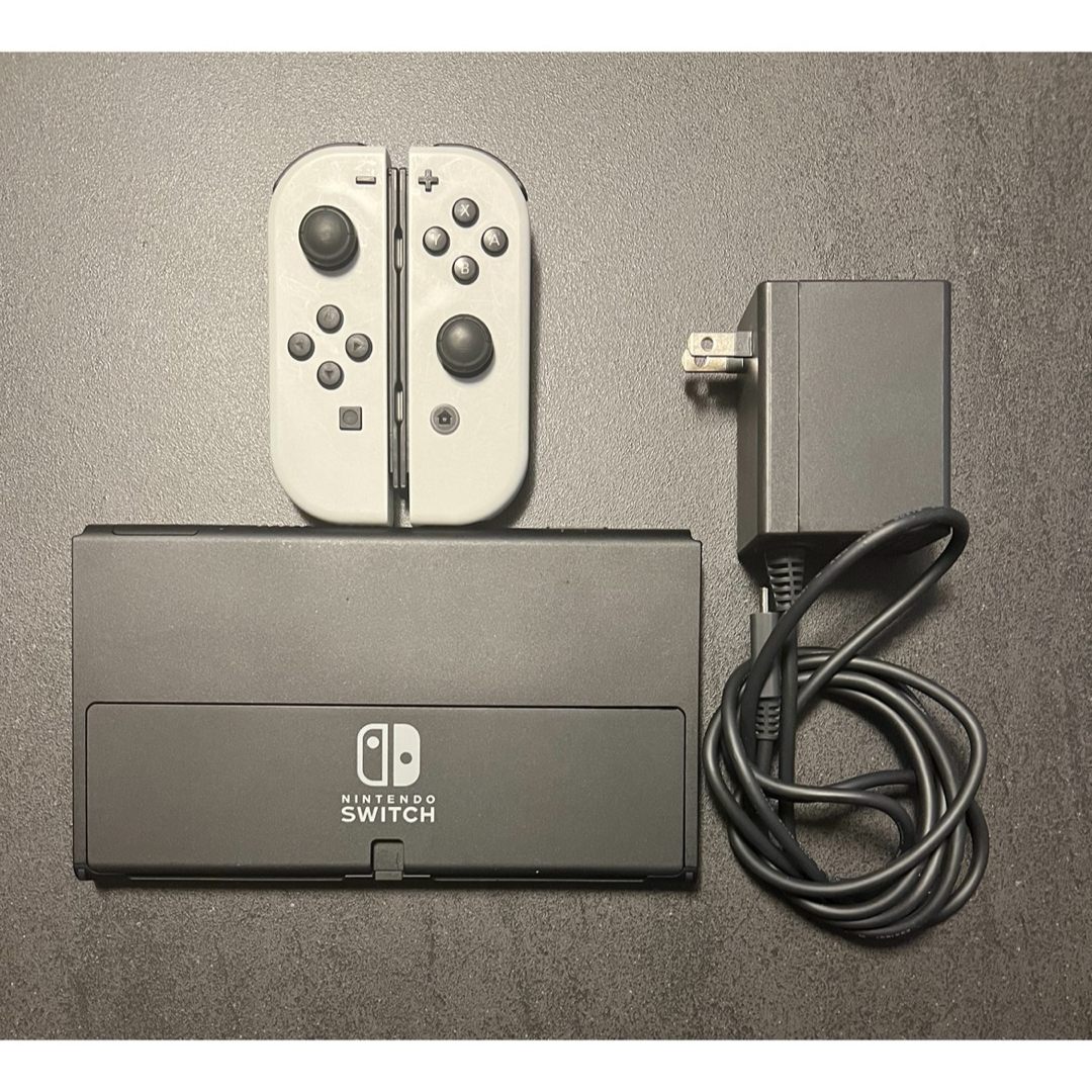 Nintendo Switch - 有機ELモデル Nintendo Switch ホワイト 使用期間短 ...