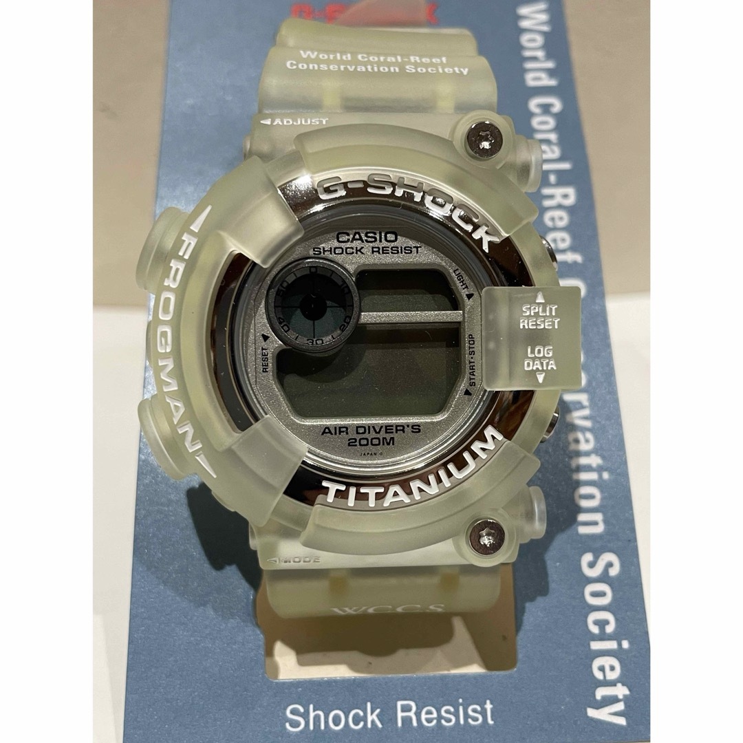 G-SHOCK(ジーショック)のCASIO G-SHOCK DW-8201WC-7T  WCCS フロッグマン メンズの時計(腕時計(デジタル))の商品写真