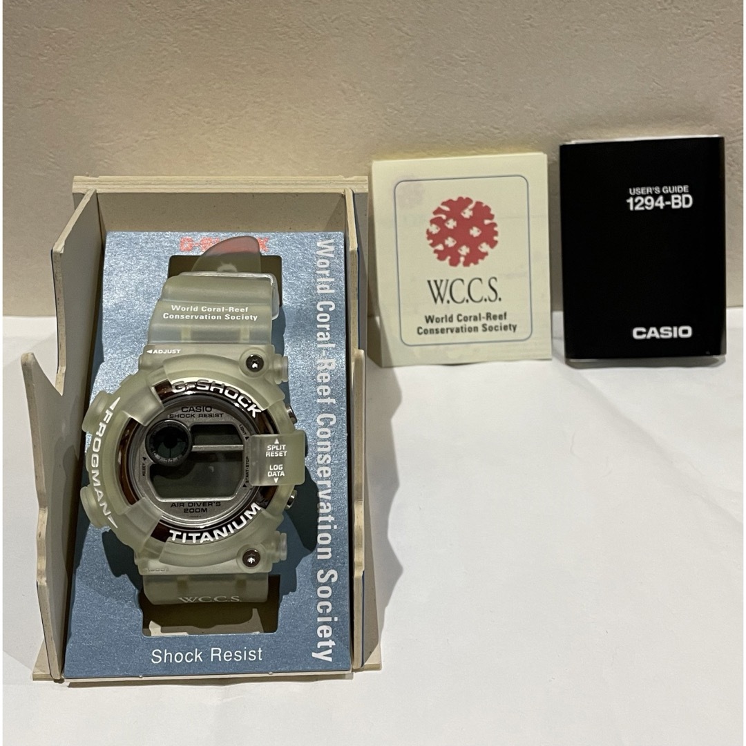 G-SHOCK(ジーショック)のCASIO G-SHOCK DW-8201WC-7T  WCCS フロッグマン メンズの時計(腕時計(デジタル))の商品写真