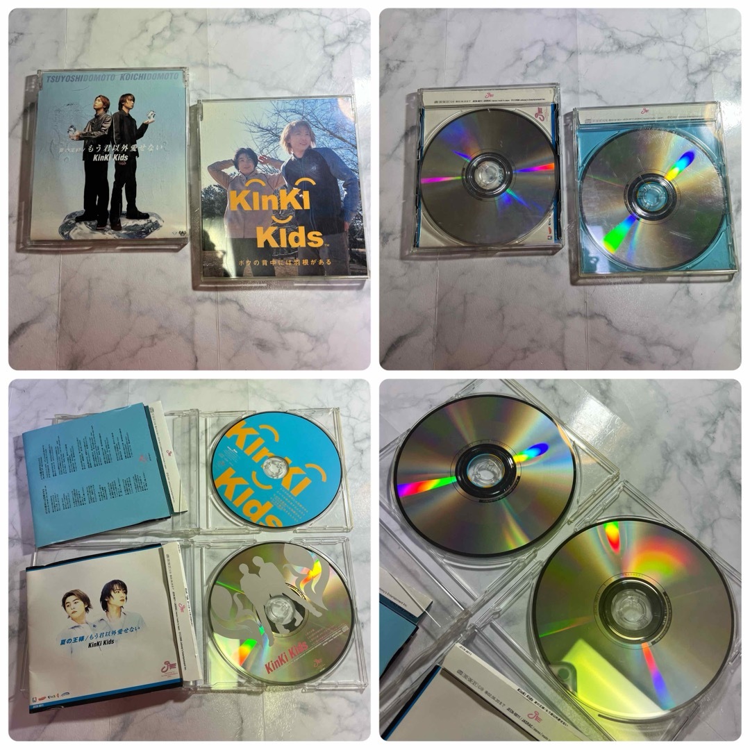 KinKi Kids(キンキキッズ)のkinki kids シングル　CD 8枚セット エンタメ/ホビーのCD(ポップス/ロック(邦楽))の商品写真