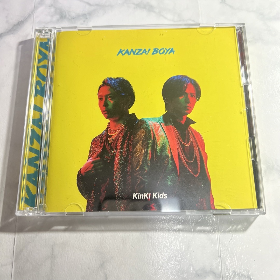 KinKi Kids(キンキキッズ)のkinki kids KANZAI BOYA CD Blu-ray 帽子　箱付き エンタメ/ホビーのCD(ポップス/ロック(邦楽))の商品写真