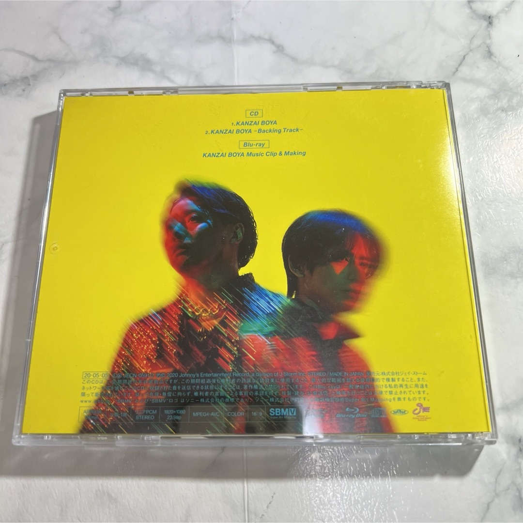 KinKi Kids(キンキキッズ)のkinki kids KANZAI BOYA CD Blu-ray 帽子　箱付き エンタメ/ホビーのCD(ポップス/ロック(邦楽))の商品写真