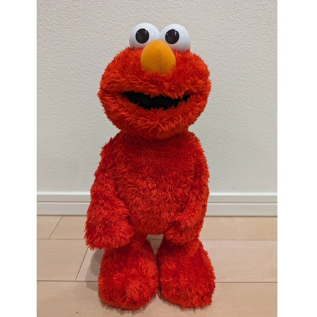 SESAME STREET(セサミストリート)の【ジャンク品】　くすぐりエルモ 　ぬいぐるみ　フィッシャープライス　笑い袋 キッズ/ベビー/マタニティのおもちゃ(知育玩具)の商品写真