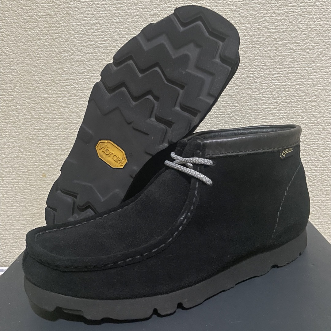 Clarks(クラークス)のクラークス ワラビーブーツ ゴアテックス ブラック 黒 メンズの靴/シューズ(ブーツ)の商品写真