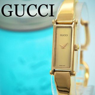 グッチ(Gucci)の68 GUCCI グッチ時計　レディース腕時計　バングル　ゴールド　ブレスレット(その他)