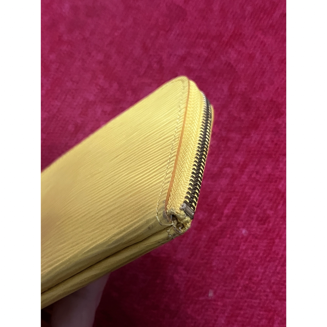 baiya黄色金運長財布カード入れ大量お札ウォレットイエローレディース薄型 レディースのファッション小物(財布)の商品写真