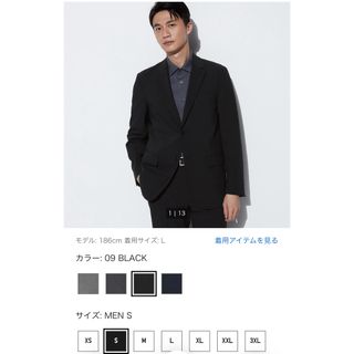 ユニクロ(UNIQLO)の【新品】感動ジャケット　ユニクロ(テーラードジャケット)