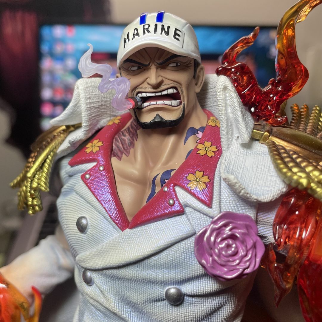 ワンピース 元帥 赤犬 サカズキ フィギュア ガレージキット 塗装 ワンピース 元帥 赤犬 サカズキ フィギュア ガレージキット 塗装