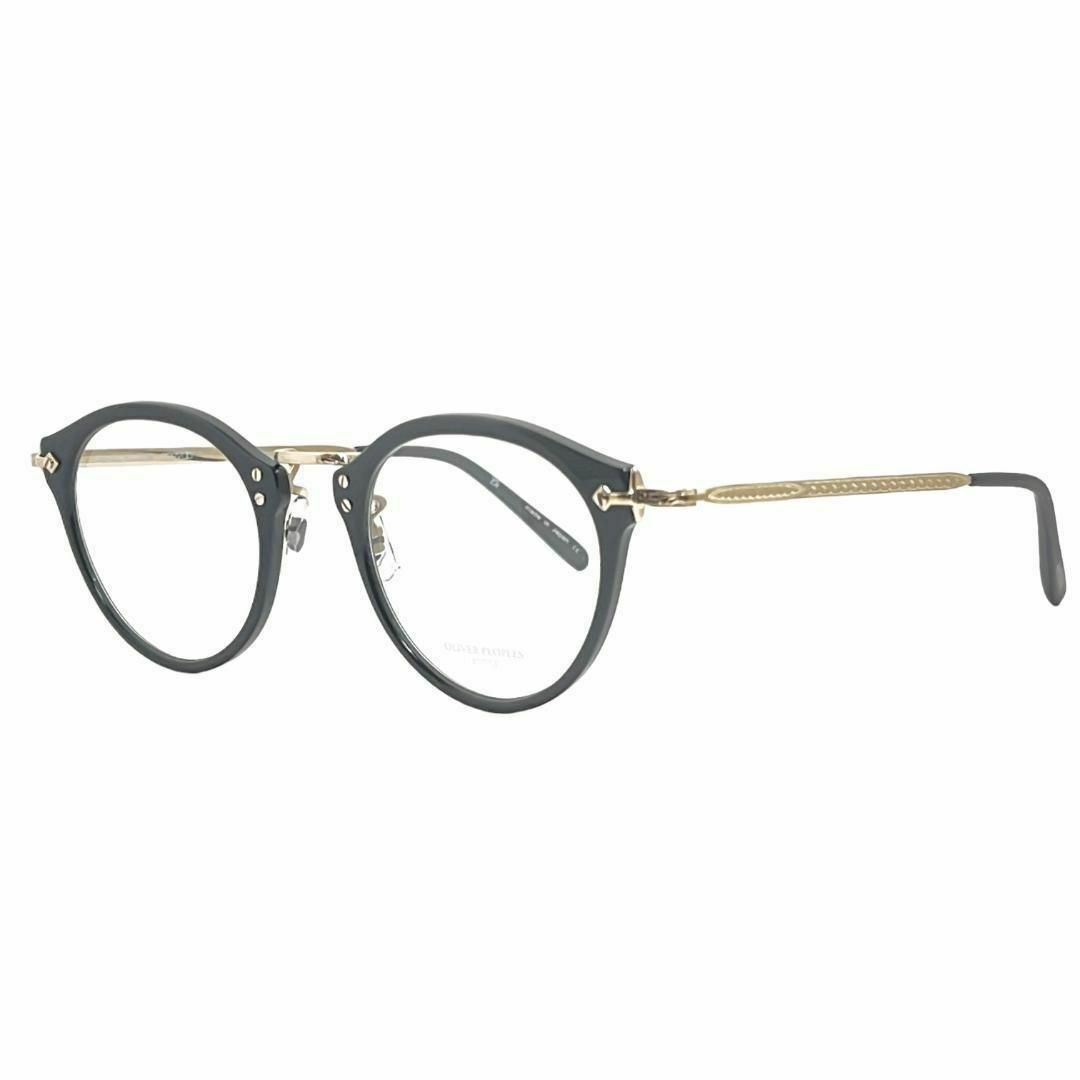 Oliver Peoples(オリバーピープルズ)の【新品◆名作◆オプテックジャパン期】オリバーピープルズ OP-505雅 BK黒金 メンズのファッション小物(サングラス/メガネ)の商品写真