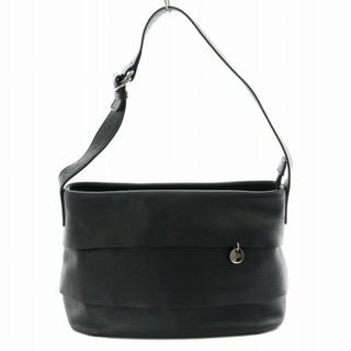 ニナリッチ(NINA RICCI)のニナリッチ ワンショルダーバッグ 肩掛け シルバー金具 レザー 黒 ブラック(ショルダーバッグ)