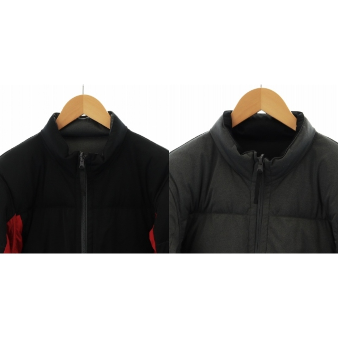 adidas(アディダス)のadidas ゴルフウェア ダウンジャケット リバーシブル M 黒 赤 グレー メンズのジャケット/アウター(ダウンジャケット)の商品写真
