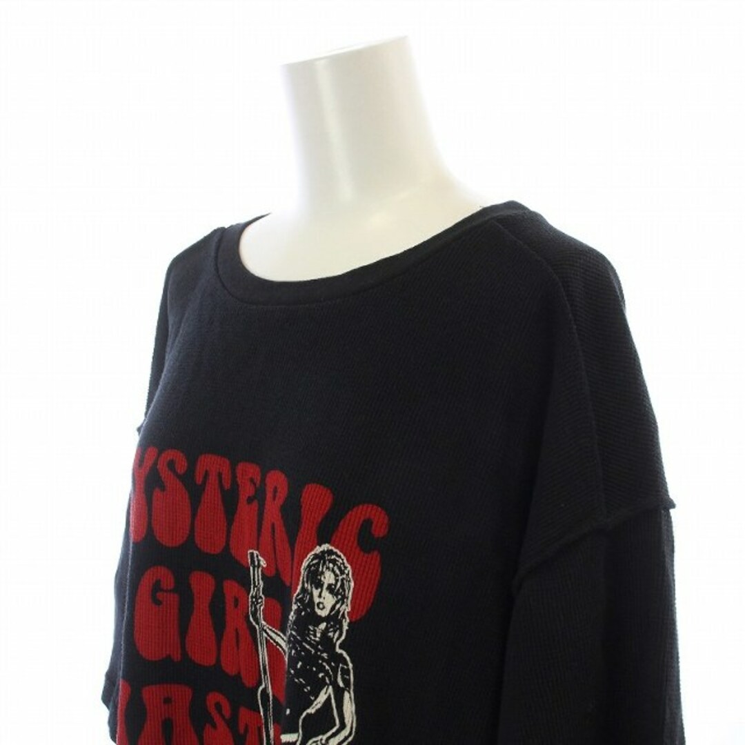 HYSTERIC GLAMOUR(ヒステリックグラマー)のヒステリックグラマー HYS GIRL WASTED ワンピース ミニ丈 半袖 レディースのワンピース(ミニワンピース)の商品写真