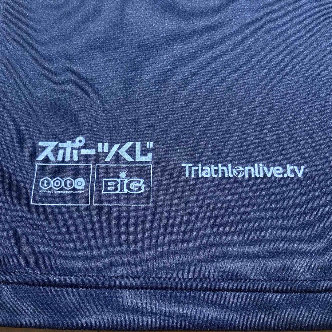 asics(アシックス)の横浜トライアスロン2023 Tシャツ XLサイズ ブラック 黒 メンズのトップス(Tシャツ/カットソー(半袖/袖なし))の商品写真