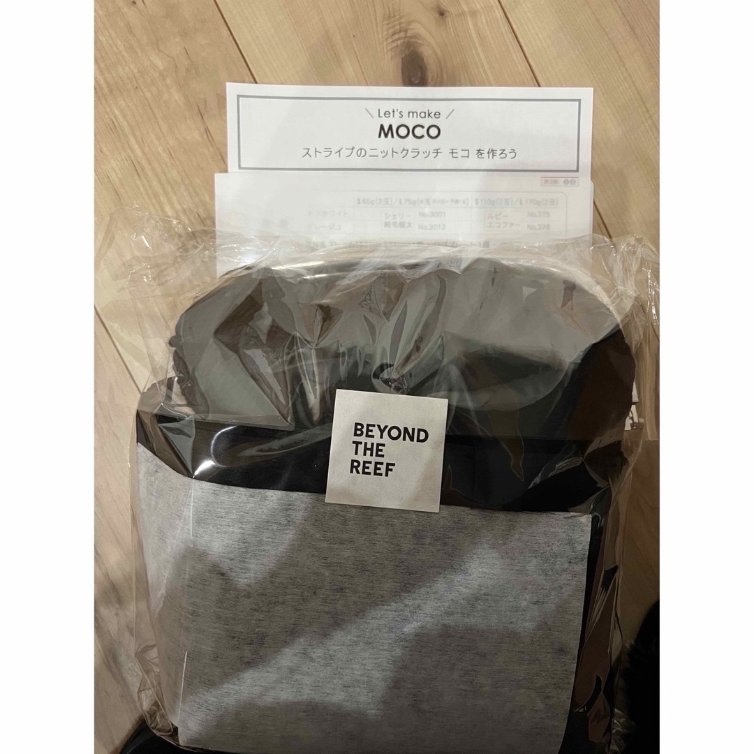 BEYOND THE REEF  黒モコL size  ビヨンドザリーフ キット レディースのバッグ(クラッチバッグ)の商品写真