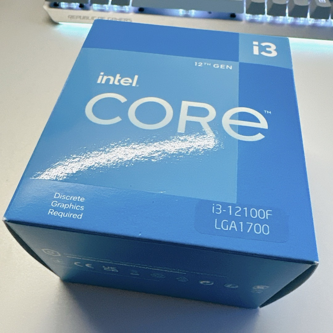 intel プロセッサー Core i3-12100F BOX BX807151 PCパーツ intel プロセッサー Core i3-12100F BOX BX807151 PCパーツ