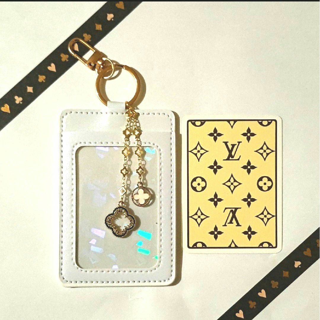 貴重♥♣LOUIS VUITTON♠♦モノグラムトランプ １枚 新品パスケース