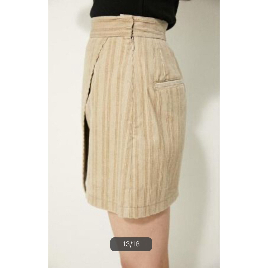LAGUA GEM(ラグアジェム)のLAGUA GEM WRAP DESIGN M コーデュロイ　ミニスカート レディースのスカート(ミニスカート)の商品写真