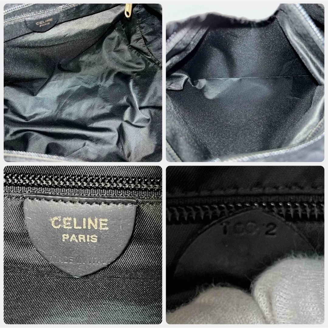 celine(セリーヌ)の✨極希少✨　CELINE ボストンバック　サークルロゴ　金金具　ナイロン　丸型 レディースのバッグ(ボストンバッグ)の商品写真