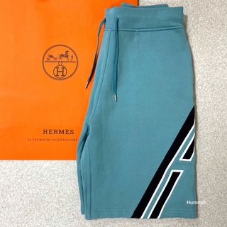 エルメス(Hermes)の国内正規品 22ss～美品 M エルメス ハーフ ショート パンツ ＜ランH＞(ショートパンツ)