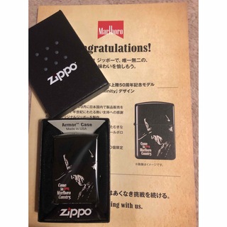 ジッポー(ZIPPO)のマルボロ Zippo 日本上陸50周年記念モデル「Masculinity」 (タバコグッズ)