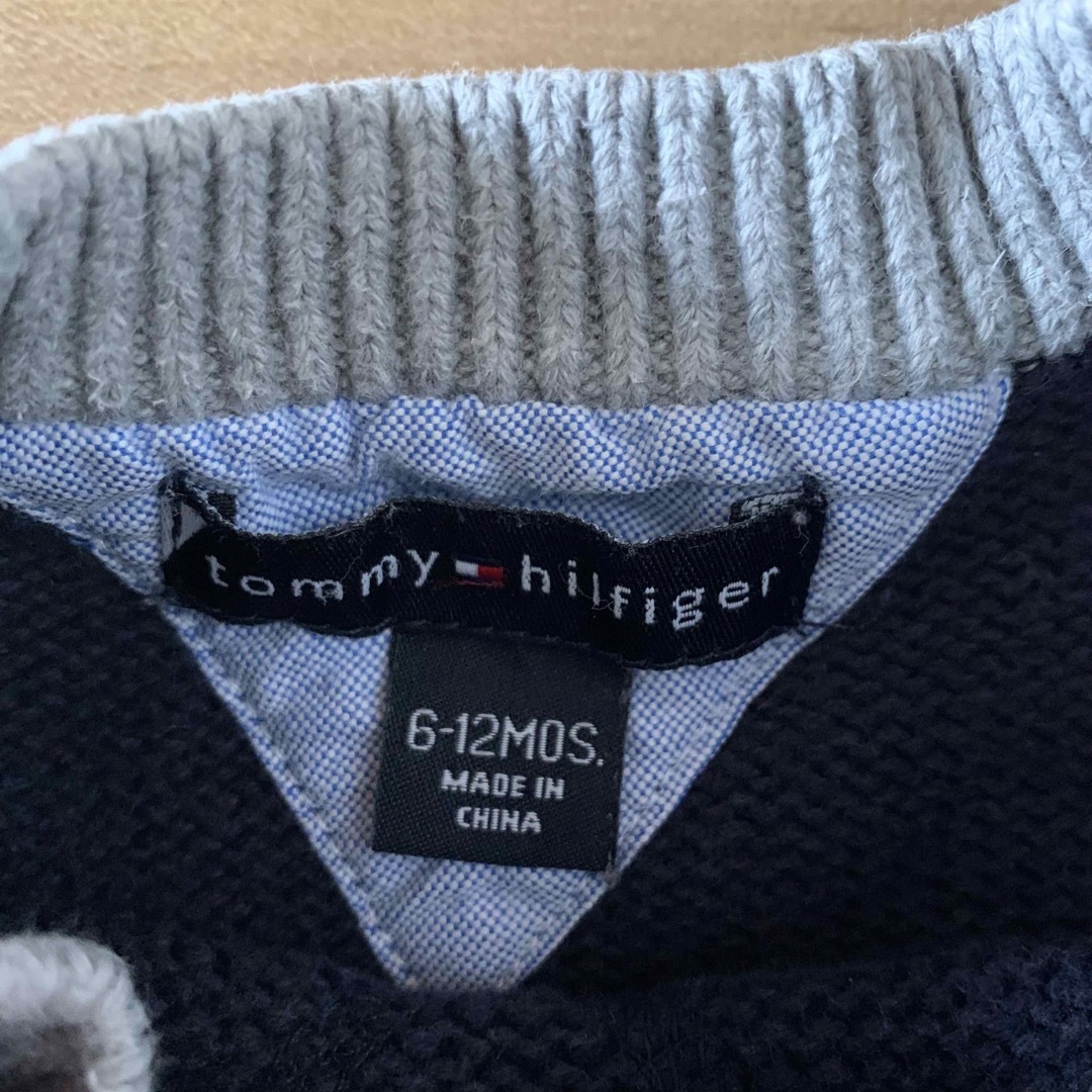 TOMMY HILFIGER(トミーヒルフィガー)のTommyHilfiger セーター　80cm 8-12m トミーヒルフィガー キッズ/ベビー/マタニティのベビー服(~85cm)(ニット/セーター)の商品写真