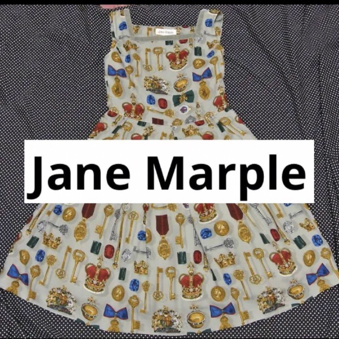 JaneMarple(ジェーンマープル)の✳️ ジェーンマープル ワンピース ジャンパースカート レディースのワンピース(ひざ丈ワンピース)の商品写真