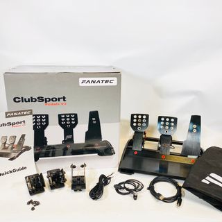 ファナティック(fanatic)の【美品】FANATEC CLUBSPORT pedals V3 ファナテック(その他)