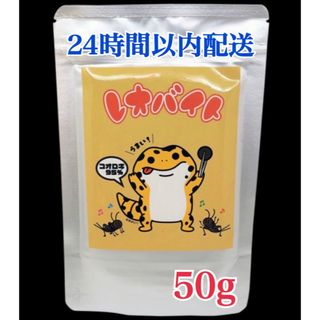 【24時間以内匿名配送】レオバイト50g(爬虫類/両生類用品)