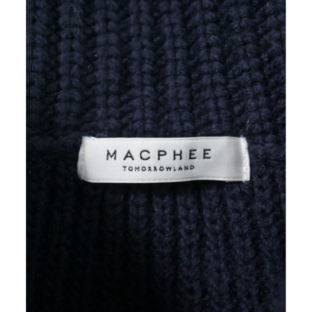 MACPHEE(マカフィー)のMACPHEE マカフィー カーディガン S 紺 【古着】【中古】 レディースのトップス(カーディガン)の商品写真